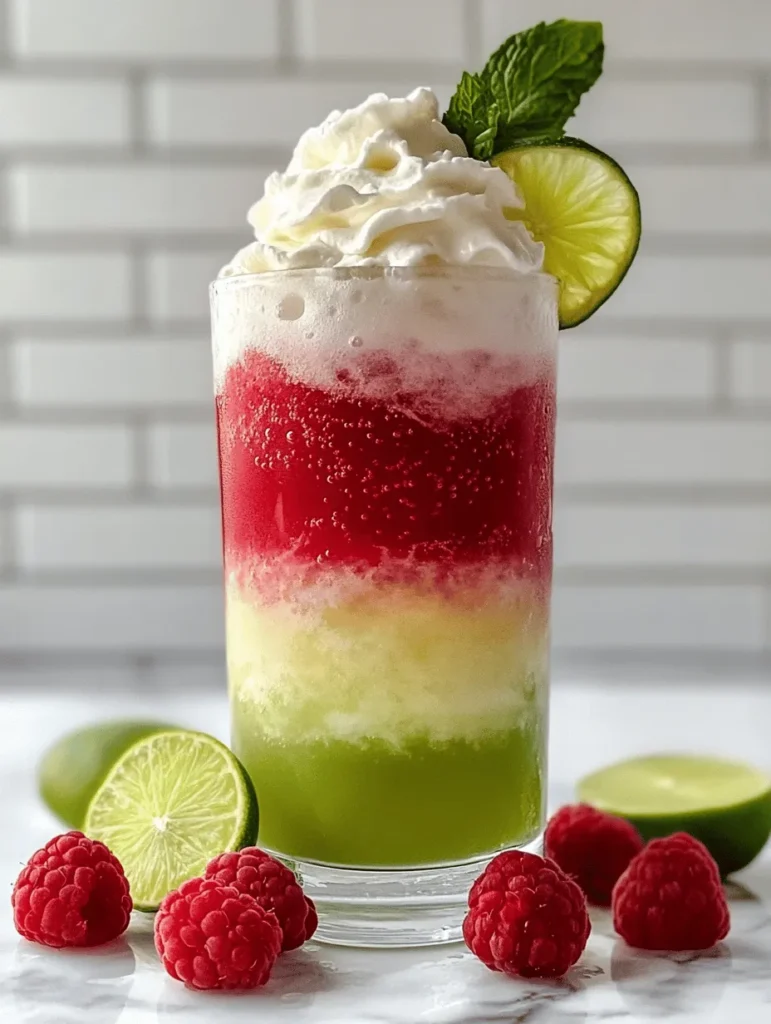 As the sun shines brighter and temperatures rise, nothing beats a refreshing drink that tantalizes your taste buds and quenches your thirst. The Raspberry Key Lime Italian Soda is the perfect summer beverage, combining the sweet-tart flavor of fresh raspberries with the zesty punch of key limes. This delightful drink not only looks inviting but also provides a burst of flavor that makes it ideal for any gathering or casual enjoyment at home.