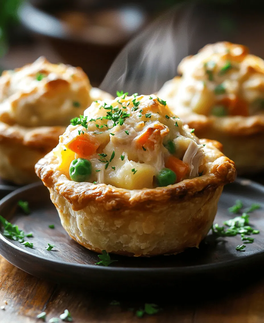 To truly appreciate the deliciousness of Mini Chicken Pot Pie Muffins, it’s essential to understand the key ingredients that contribute to their flavor and texture. Each component plays a vital role, creating a symphony of taste that will leave you craving more.
