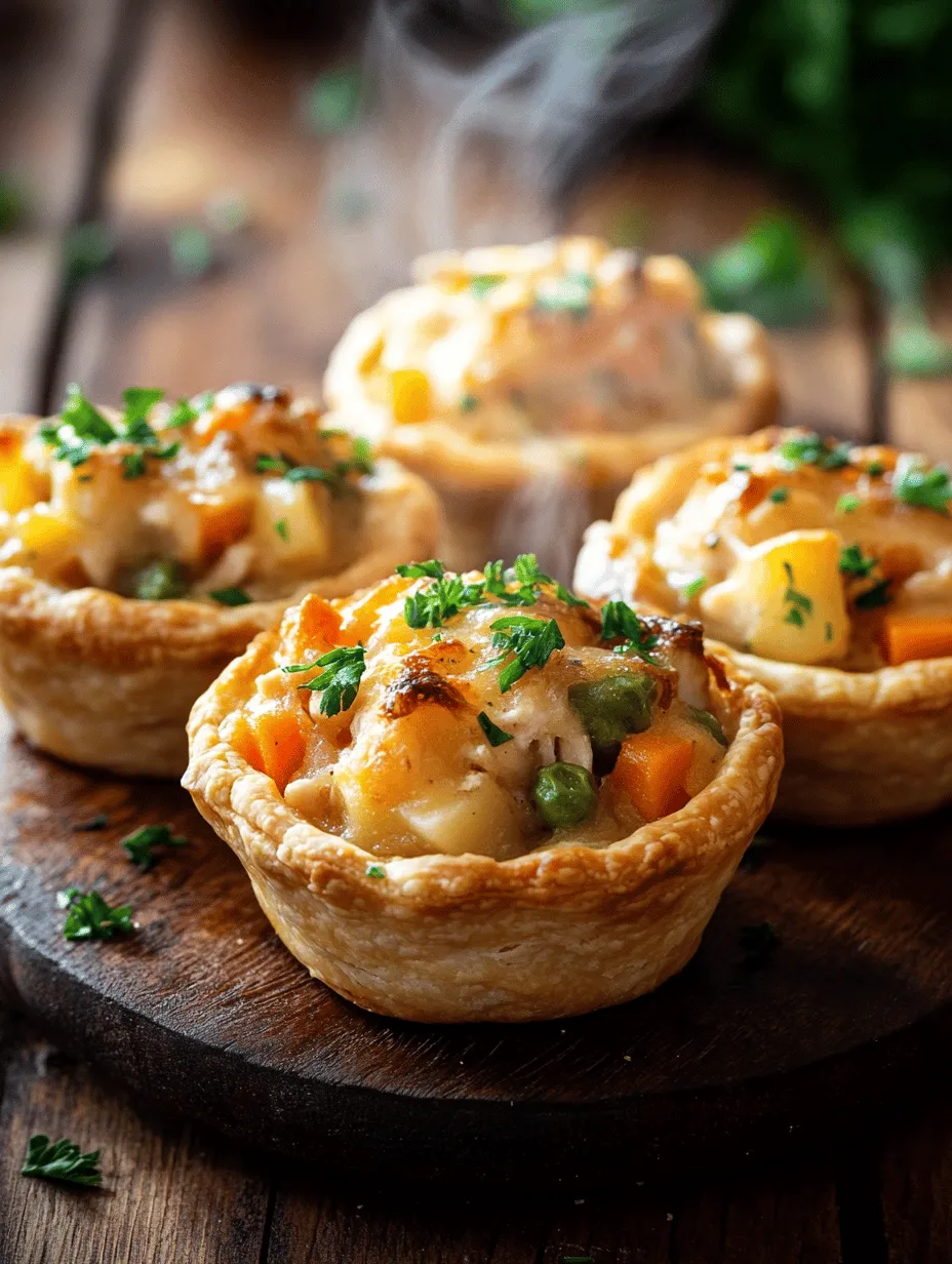 To truly appreciate the deliciousness of Mini Chicken Pot Pie Muffins, it’s essential to understand the key ingredients that contribute to their flavor and texture. Each component plays a vital role, creating a symphony of taste that will leave you craving more.