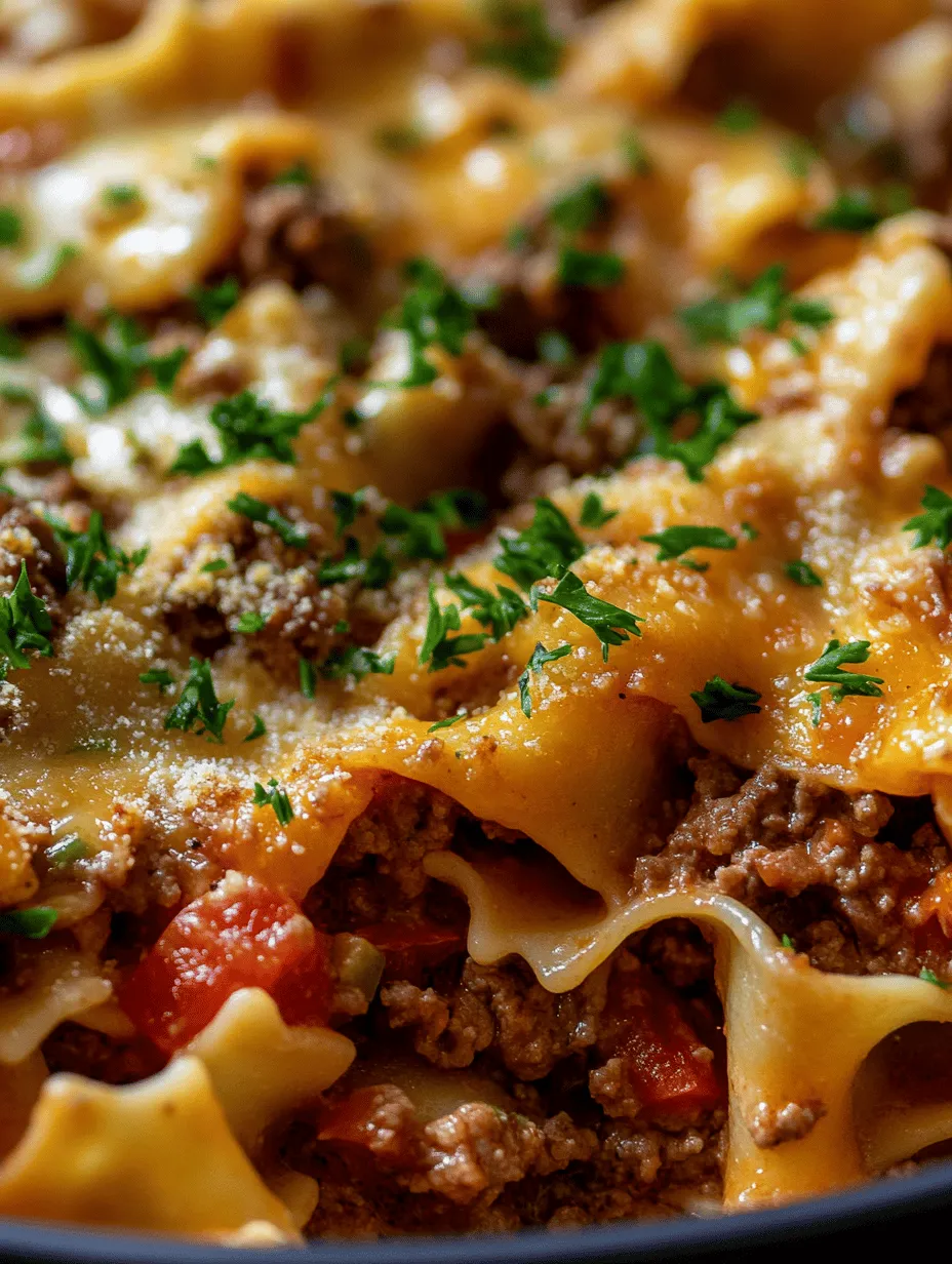 To create a truly satisfying Hearty Cheesy Beef Noodle Bake, it’s essential to focus on the quality and selection of your ingredients. Each component plays a pivotal role in delivering robust flavors and a pleasing texture that will keep your family coming back for seconds.