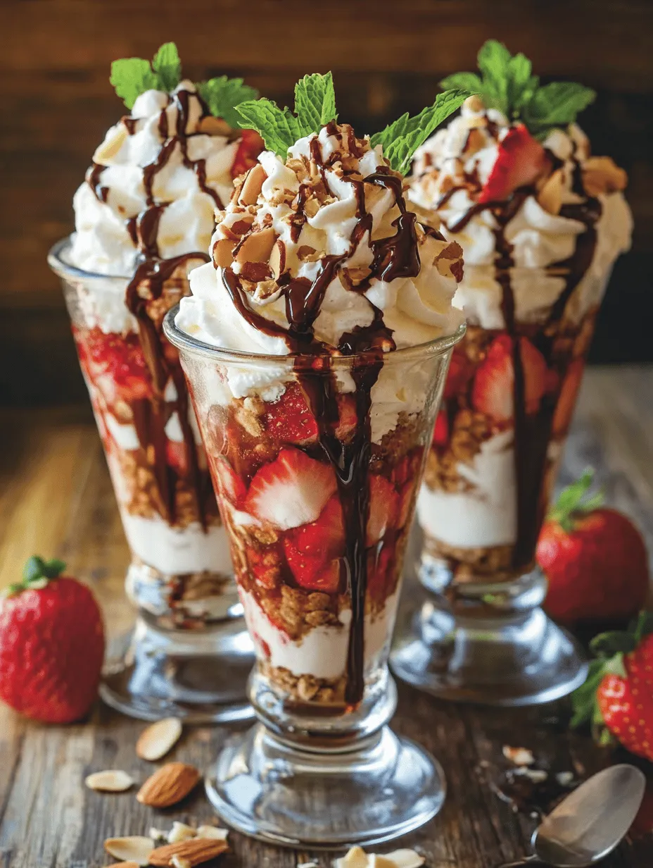 As the warm sun heralds the arrival of summer, there’s nothing quite like indulging in a delightful strawberry sundae. This classic dessert captures the essence of the season with its vibrant colors, refreshing flavors, and creamy textures. Strawberry sundaes are more than just a treat; they evoke cherished memories of summer gatherings, family picnics, and visits to ice cream parlors. The combination of fresh strawberries, rich vanilla ice cream, and fluffy whipped cream creates a heavenly dessert that is both satisfying and nostalgic.