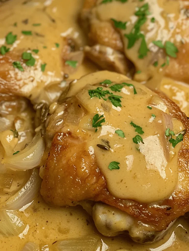 Savory Baked Smothered Chicken is more than just a meal; it’s an experience. The dish showcases the heartwarming qualities of home cooking, emphasizing the importance of quality ingredients that enhance flavor and elevate the dining experience. This recipe is easy to prepare, yet it delivers a remarkable depth of flavor that rivals more complex culinary creations.