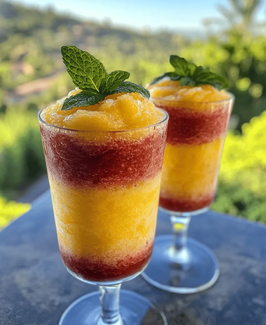 As the temperatures rise and sunny days become more frequent, there's nothing quite like a refreshing slushie to quench your thirst and cool you down. The Pineapple Strawberry Swirled Slushies are a delightful option that not only bring a burst of tropical flavor but also showcase the vibrant colors of fresh fruit. This recipe is perfect for anyone looking to indulge in a sweet treat that is both satisfying and refreshing, making it a wonderful addition to summer parties, picnics, or simply a cozy afternoon at home.