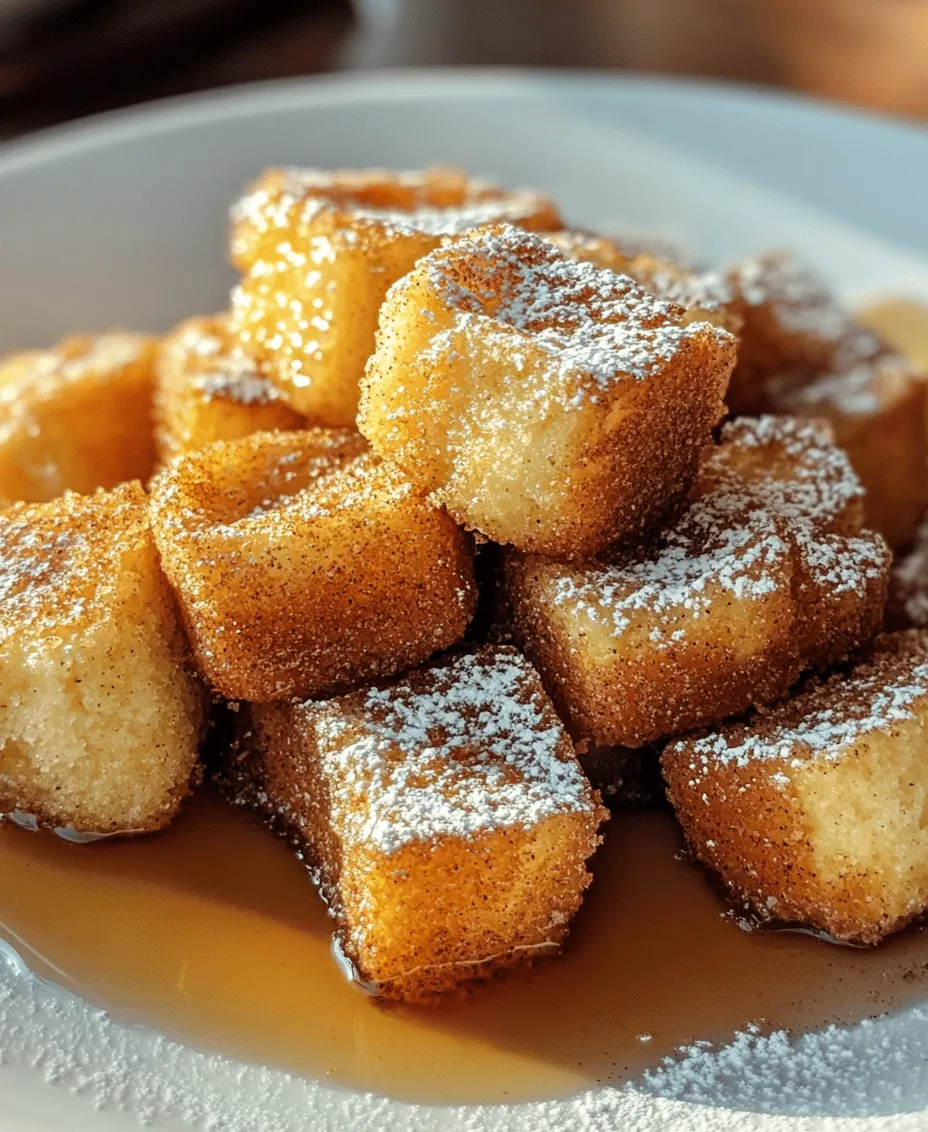 Exploring the Joy of Breakfast with Crispy Cinnamon French Toast Bites