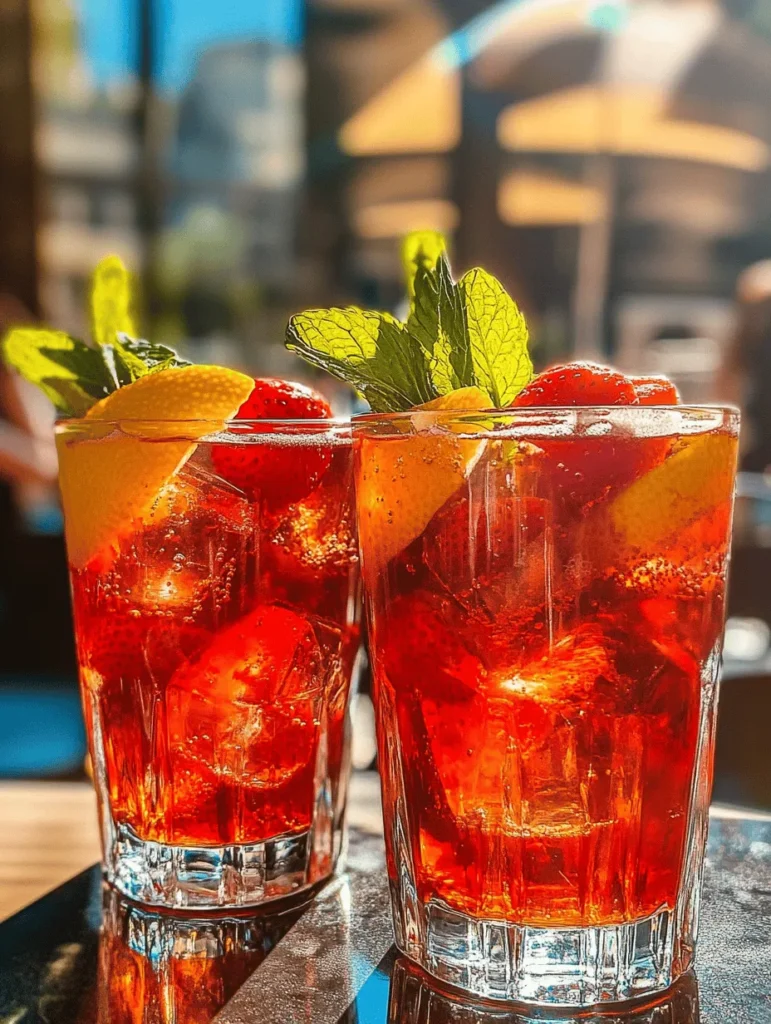 As the sun begins to shine brighter and the temperatures rise, nothing quite compares to the refreshing taste of a chilled beverage. Among the myriad options available, strawberry soda stands out as a crowd-pleaser, combining vibrant flavors with a delightful effervescence. This homemade strawberry soda not only satisfies your thirst but also brings the essence of summer right into your glass. Whether you’re hosting a backyard barbecue, celebrating a special occasion, or simply enjoying a warm afternoon, this recipe promises to be a hit.