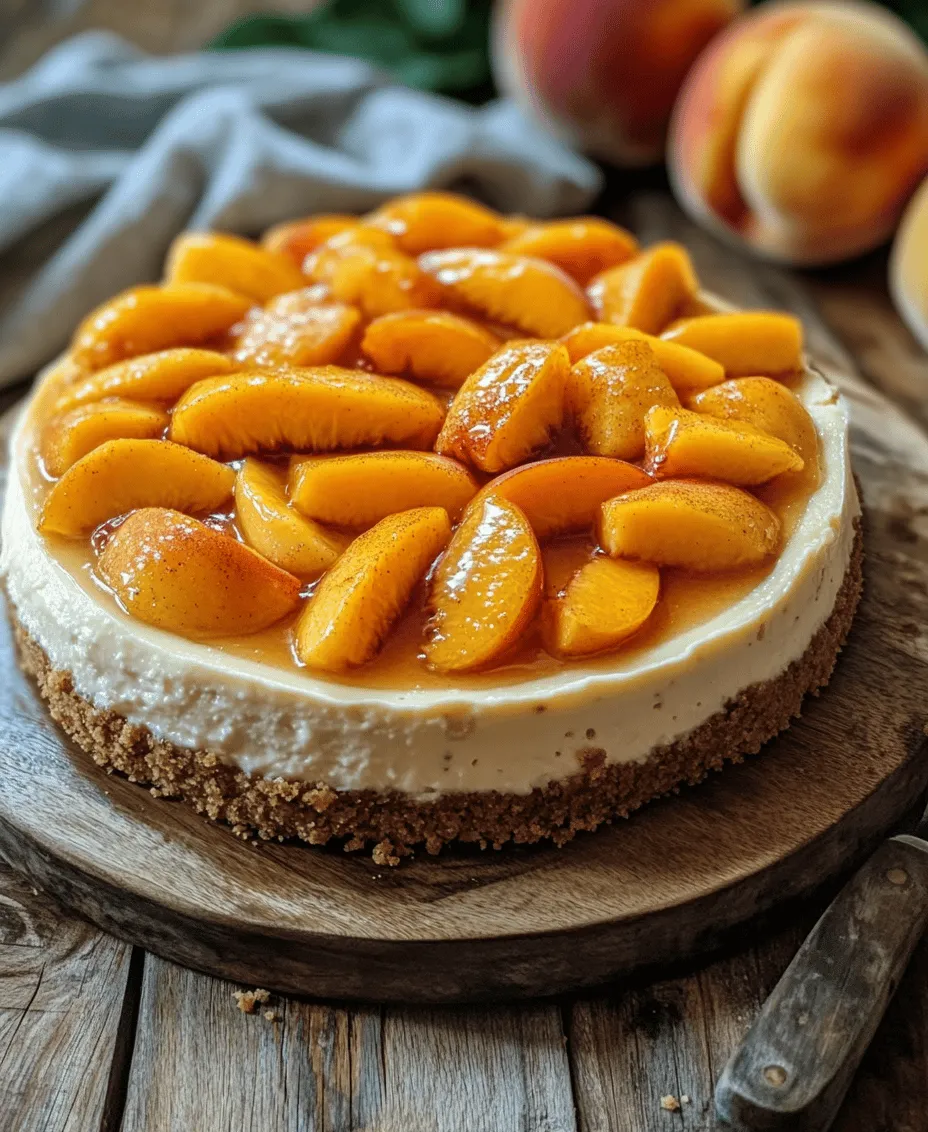 As the summer sun shines brightly and temperatures rise, our cravings often shift towards lighter, refreshing desserts that celebrate the season's bounty. One dessert that beautifully embodies the spirit of summer is Peach Cobbler Cheesecake. This dessert stands out not only for its delicious flavor but also for its stunning presentation, making it a perfect choice for family gatherings, barbecues, or a cozy night in. The Peach Cobbler Cheesecake merges the creamy richness of traditional cheesecake with the sweet and tangy notes of ripe peaches, offering a delightful experience in every bite.