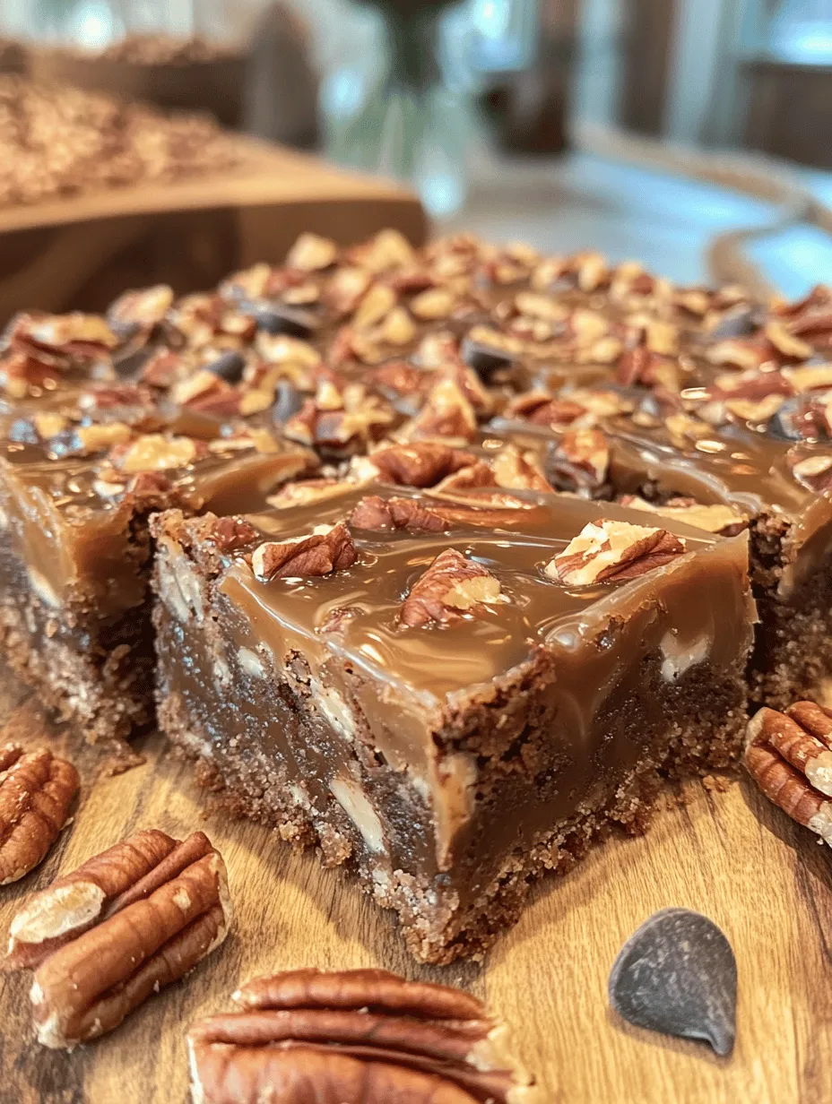 Turtle bars are a beloved dessert that brings to mind the rich, nostalgic comfort of homemade treats. With their irresistible combination of chocolate, caramel, and crunchy pecans, these bars deliver a delightful experience that appeals to dessert lovers of all ages. Each bite offers a luscious sweetness balanced by the rich nuttiness of pecans, making turtle bars a perfect indulgence for any occasion.