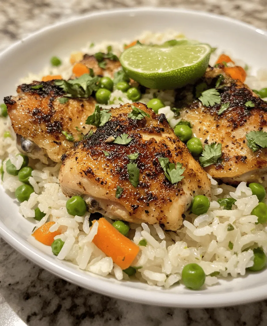 In the realm of home cooking, few dishes offer the comfort and satisfaction of a hearty meal as much as <strong>Forgotten Chicken and Rice</strong>. This one-pot wonder is not only packed with flavor but also designed for the busy cook who craves a wholesome dinner without spending hours in the kitchen. The beauty of this recipe lies in its simplicity; it allows you to set it and forget it, making it an ideal choice for families with hectic schedules.” /></p>
</p>
<h3>Flavor Combinations and Variations</h3>
</p>
<p>Forgotten Chicken and Rice is a delightful dish that showcases the harmonious blend of flavors brought together by its unique ingredients. The rich and creamy coconut milk serves as a base, infusing the chicken and rice with a tropical essence that elevates the overall taste profile. The subtle sweetness of the coconut pairs beautifully with the savory notes from the spices, creating a depth of flavor that is both comforting and exotic.</p>
</p>
<p><strong>Exploring the Flavor Profile of Forgotten Chicken and Rice</strong></p>
</p>
<p>The key to achieving a well-rounded flavor in Forgotten Chicken and Rice lies in the combination of spices and the creaminess of the coconut milk. The spices you choose not only enhance the taste but also add a visual appeal to the dish. Common spices used in this recipe include garlic powder, onion powder, paprika, and a hint of cayenne for those who enjoy a little heat. These spices work in synergy with the coconut milk, which adds a creamy and slightly sweet undertone that complements the savory chicken.</p>
</p>
<p>For those looking to experiment further with flavor, consider the following variations:</p>
</p>
<p>– <strong>Vegetable Additions</strong>: Feel free to incorporate a variety of vegetables such as bell peppers, zucchini, or green beans. These can add color, texture, and additional nutrients to the dish. For a seasonal twist, try using vegetables that are fresh and locally available.</p>
</p>
<p>– <strong>Spice Alterations</strong>: If you prefer a certain cuisine, you can tailor the spices to match. For instance, adding curry powder can give the dish an Indian flair, while a sprinkle of cumin and coriander will lend a Middle Eastern touch.</p>
</p>
<p>– <strong>Protein Swaps</strong>: While chicken thighs are the traditional choice for this recipe, you can easily substitute them with chicken breasts for a leaner option. Alternatively, consider using boneless pork chops, turkey thighs, or even tofu for a vegetarian take. The key is to adjust the cooking time to ensure your chosen protein is cooked through.</p>
</p>
<h3>Nutritional Benefits of Forgotten Chicken and Rice</h3>
</p>
<p>A well-rounded dish, Forgotten Chicken and Rice not only satisfies the palate but also nourishes the body. Let’s delve into the health benefits provided by its key ingredients:</p>
</p>
<p>– <strong>Chicken Thighs</strong>: Rich in protein, chicken thighs are an excellent source of essential amino acids necessary for muscle repair and growth. They also contain important nutrients such as iron, which is vital for blood health, and zinc, which supports the immune system.</p>
</p>
<p>– <strong>Rice</strong>: As a carbohydrate source, rice serves as a primary energy provider. Brown rice, in particular, is a whole grain that offers additional fiber, aiding digestion and promoting a feeling of fullness. This makes it an excellent choice for balanced meals.</p>
</p>
<p>– <strong>Coconut Milk</strong>: Derived from the flesh of coconuts, coconut milk is known for its healthy fat content, particularly medium-chain triglycerides (MCTs). These fats can provide quick energy and may offer health benefits such as improved metabolism and brain function. Additionally, coconut milk is rich in vitamins C and E, which are antioxidants that support skin health.</p>
</p>
<p>– <strong>Peas and Carrots</strong>: These vegetables contribute vital nutrients, including vitamins A, C, K, and several B vitamins, as well as minerals like potassium and magnesium. The fiber from peas and carrots also aids in digestion and helps maintain a healthy gut.</p>
</p>
<p>Incorporating Forgotten Chicken and Rice into your meal plan can help you meet your daily nutritional needs while enjoying a delicious and satisfying dish.</p>
</p>
<h3>Serving Suggestions and Pairings</h3>
</p>
<p>Presentation and pairing can elevate your dining experience with Forgotten Chicken and Rice. Here are some ideas to enhance the meal:</p>
</p>
<p><strong>Ideas for Serving Forgotten Chicken and Rice</strong>:</p>
</p>
<p>– Serve the dish in a large, shallow bowl to showcase the colorful ingredients. Garnish with freshly chopped cilantro or green onions for a pop of color and added flavor.</p>
<p>– For a family-style dinner, place the pot directly on the table, allowing everyone to serve themselves. This communal approach enhances the experience and encourages sharing.</p>
</p>
<p><strong>Suggested Side Dishes</strong>:</p>
</p>
<p>– A crisp green salad with a light vinaigrette can provide a refreshing contrast to the rich flavors of the chicken and rice. Consider using arugula, spinach, or mixed greens topped with cherry tomatoes, cucumbers, and a sprinkle of feta cheese.</p>
<p>– Crusty bread, such as a baguette or sourdough, can be served on the side for those who enjoy dipping in the creamy sauce.</p>
<p>– For a tangy twist, pickled vegetables can complement the dish well. Try serving pickled red onions or a mix of radishes and carrots for an added crunch.</p>
</p>
<p><strong>Beverage Pairings</strong>:</p>
</p>
<p>– A chilled glass of white wine, such as Sauvignon Blanc or Pinot Grigio, can enhance the flavors of the dish while providing a refreshing contrast.</p>
<p>– If you prefer non-alcoholic options, coconut water or a homemade lemonade can echo the tropical notes of the coconut milk, making for a well-rounded meal.</p>
</p>
<p><strong>Presentation Tips for an Appealing Dining Experience</strong>:</p>
</p>
<p>– Consider using colorful serving dishes to highlight the vibrant ingredients in Forgotten Chicken and Rice. Brightly colored plates can make the meal more visually appealing.</p>
<p>– Drizzle a bit of coconut milk or a squeeze of lime over the dish just before serving for a burst of flavor and an eye-catching finish.</p>
</p>
<h3>Conclusion</h3>
</p>
<p>Forgotten Chicken and Rice is not just a meal; it’s an experience that brings comfort and satisfaction to the dinner table. This dish is incredibly easy to prepare, making it an ideal choice for busy weeknights or family gatherings. The ability to customize the recipe to suit individual tastes—whether through the choice of protein, spices, or vegetables—ensures that it can become a beloved staple in any household.</p>
</p>
<p>Embrace the delightful flavors of Forgotten Chicken and Rice and allow it to become a go-to recipe for your family. It’s a nourishing meal that fits perfectly into a balanced diet, combining protein, healthy fats, and carbohydrates in one delicious dish. We encourage you to try this recipe, experiment with your variations, and enjoy the comforting flavors it has to offer.</p>
		</div>

				<footer class=