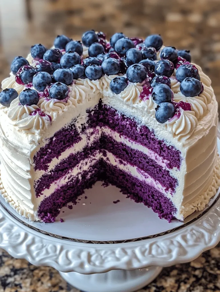 To create the perfect Blueberry Bliss Velvet Cake, it’s essential to understand the role of each ingredient. The primary components include all-purpose flour, granulated sugar, dairy products, fresh blueberries, and a few key flavorings that elevate the cake to blissful heights.