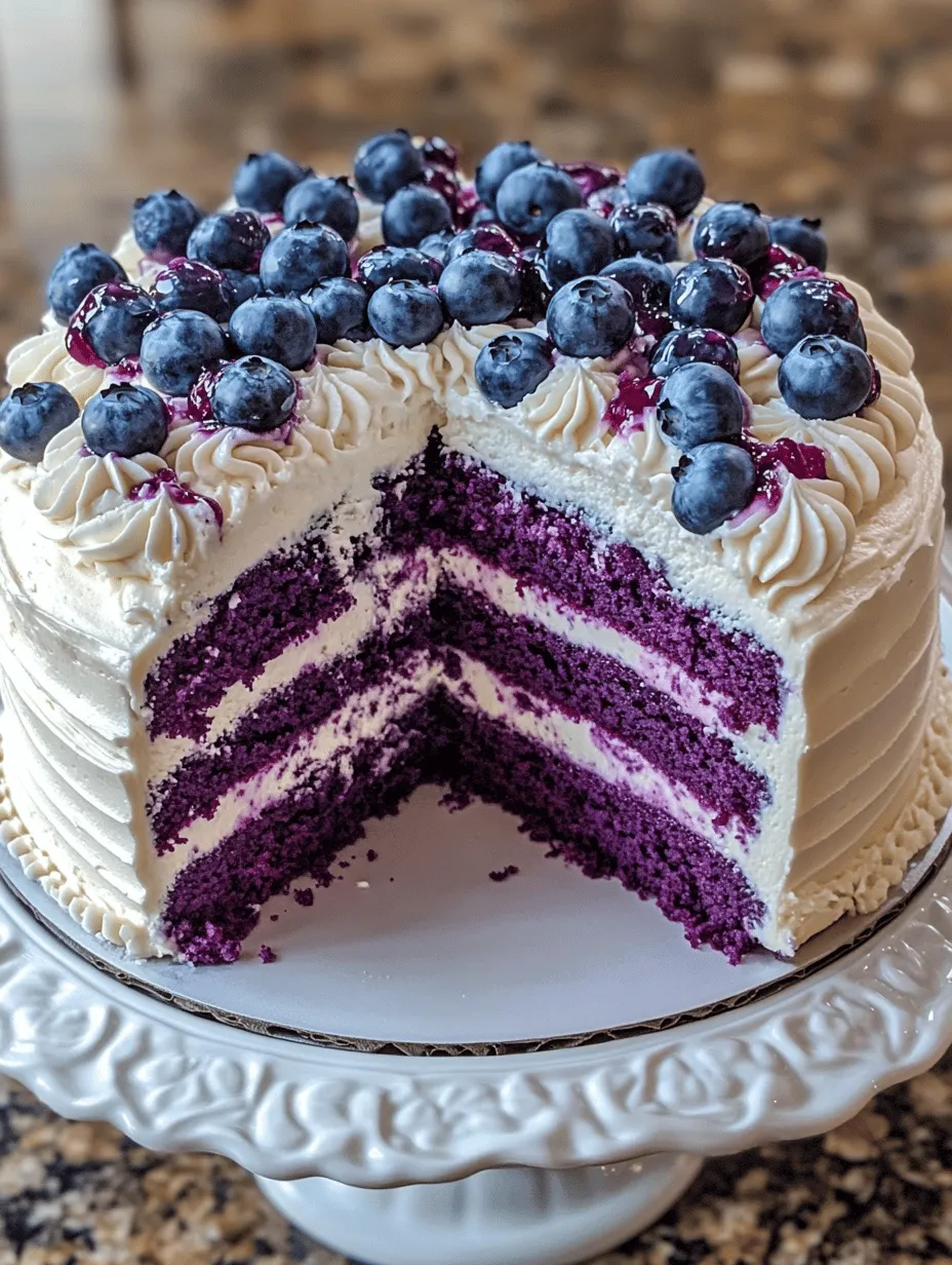 To create the perfect Blueberry Bliss Velvet Cake, it’s essential to understand the role of each ingredient. The primary components include all-purpose flour, granulated sugar, dairy products, fresh blueberries, and a few key flavorings that elevate the cake to blissful heights.