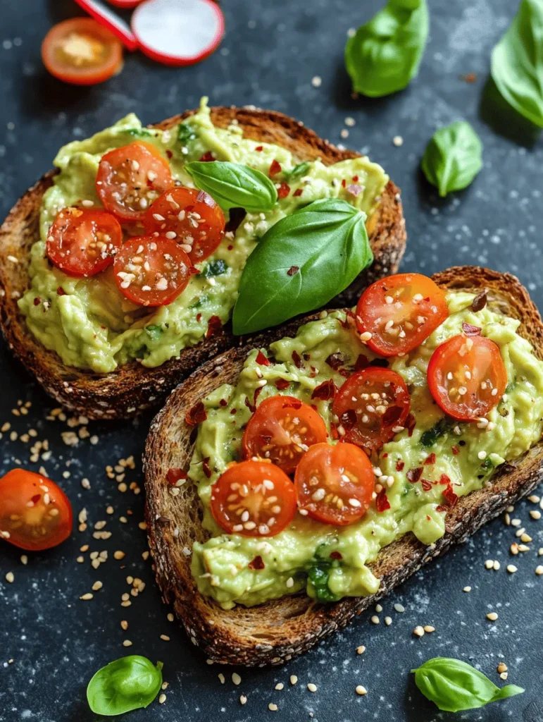 Avocado toast has solidified its status as a culinary staple in modern dining, soaring in popularity over the past decade. This delightful dish not only tantalizes the taste buds but also packs a nutritional punch, making it a favorite among health-conscious individuals and food enthusiasts alike. With its creamy texture and rich flavor, avocado toast serves as a versatile canvas for various toppings, making it an ideal choice for breakfast, brunch, or even a satisfying snack.