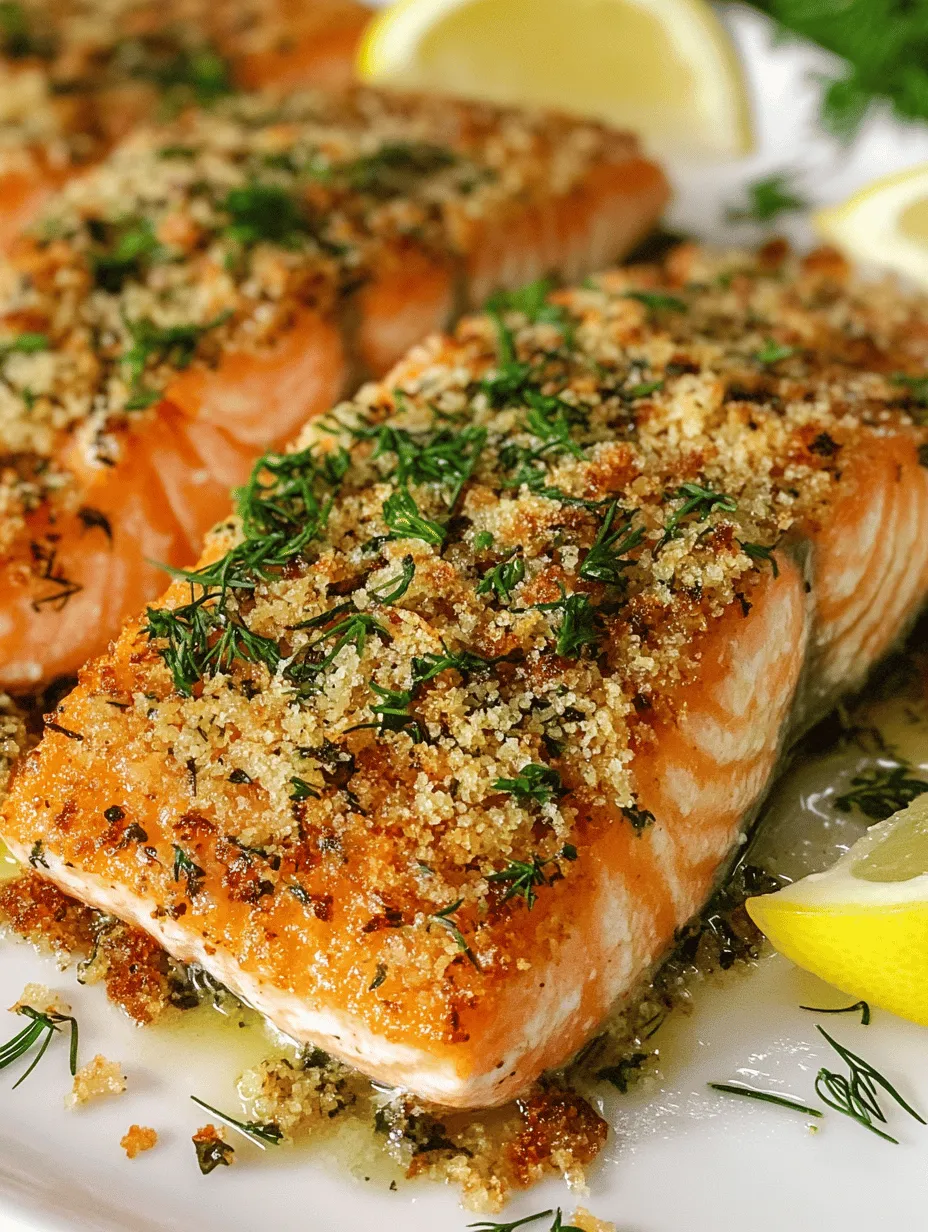 If you're looking for a dish that effortlessly combines elegance, nutrition, and ease of preparation, look no further than herb-crusted salmon. This delightful recipe not only tantalizes the taste buds with its savory herb topping but also celebrates the health benefits of salmon, making it an ideal choice for both special occasions and everyday meals. The vibrant flavors of fresh herbs such as parsley and dill complement the rich, buttery taste of salmon, creating a dish that is both satisfying and wholesome.