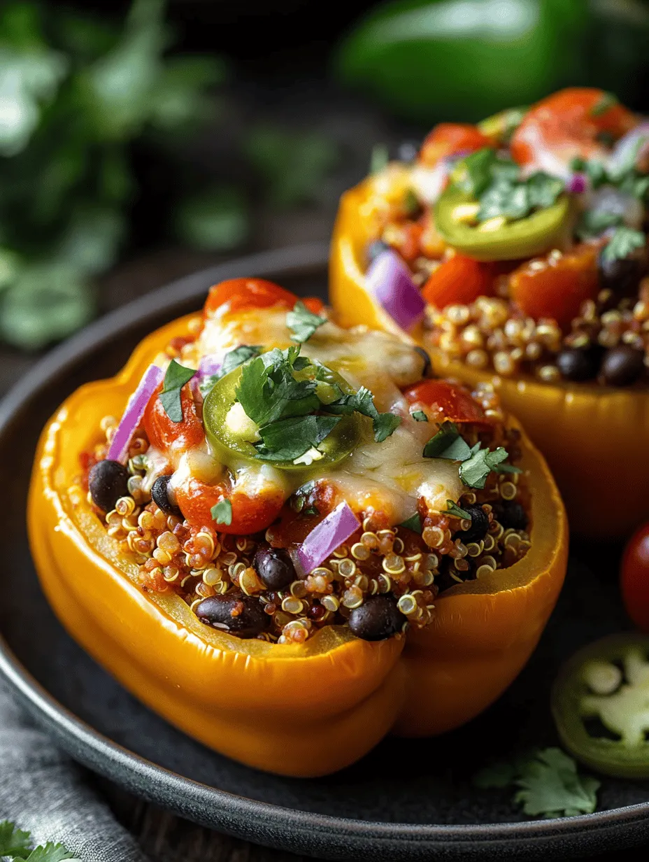 If you are on the hunt for a vibrant, nutritious, and satisfying meal, look no further than zesty quinoa stuffed peppers. This dish combines the wholesome goodness of quinoa, colorful bell peppers, and a medley of fresh vegetables, creating a feast for both the eyes and the palate. Not only are these stuffed peppers visually appealing, but they also pack a punch in terms of health benefits, making them an excellent addition to any balanced diet.