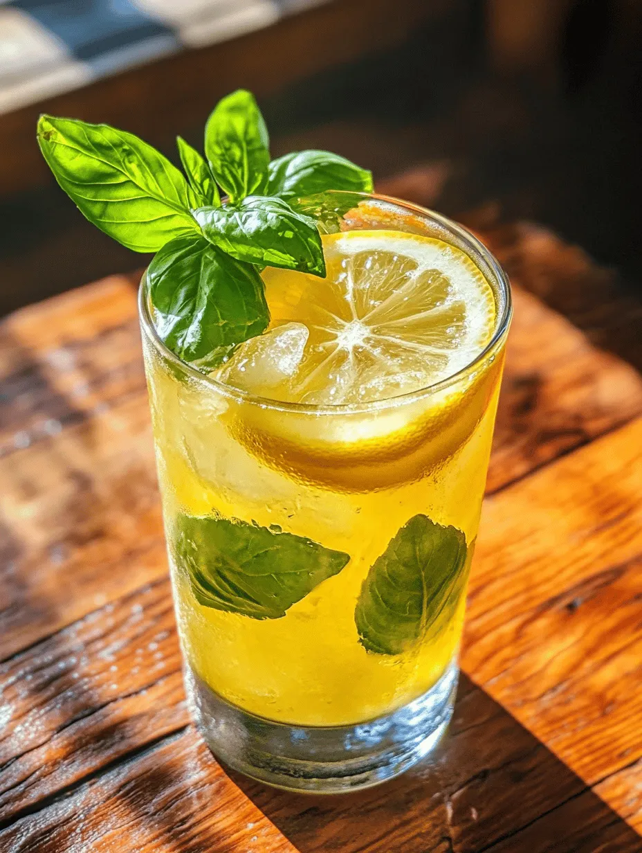 As the temperature rises and summer days stretch longer, the search for refreshing beverages becomes a delightful quest. The right drink can quench your thirst and elevate your mood, making it an essential part of summer gatherings, picnics, and relaxing afternoons under the sun. Among the myriad of options available, the Lemon Basil Spritzer stands out as a unique and invigorating twist on the classic lemonade. This vibrant drink combines the tartness of fresh lemons with the aromatic flavor of basil, resulting in a spritz that is both refreshing and sophisticated.
