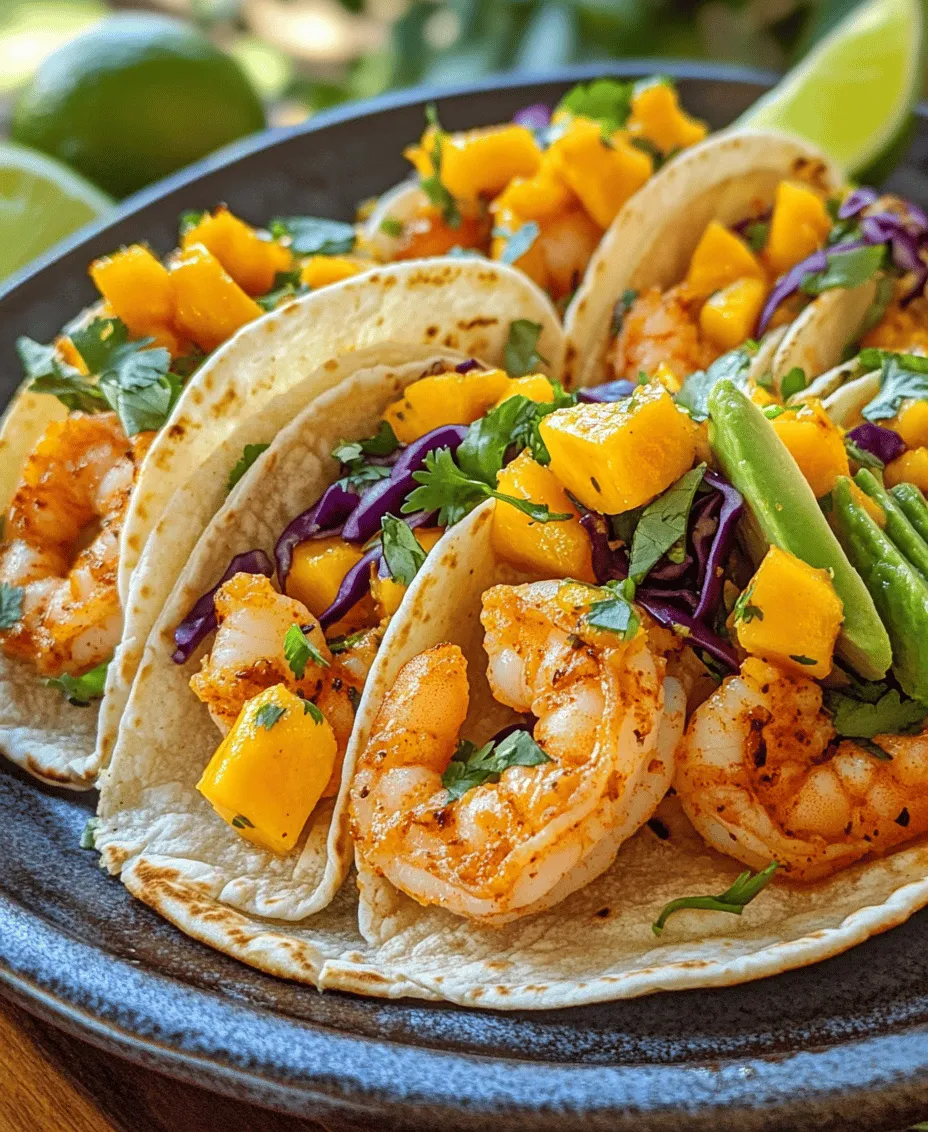When it comes to vibrant, flavorful meals, few dishes can compete with Spicy Shrimp Tacos topped with zesty Mango Salsa. This delightful recipe combines succulent shrimp with a medley of spices, fresh vegetables, and a refreshing fruit salsa that dances on your palate. Tacos have long held a special place in culinary traditions, celebrated for their versatility, ease of preparation, and ability to cater to a wide range of tastes and occasions. Whether you're planning a casual weeknight dinner or a festive gathering with friends and family, these spicy shrimp tacos are sure to impress.