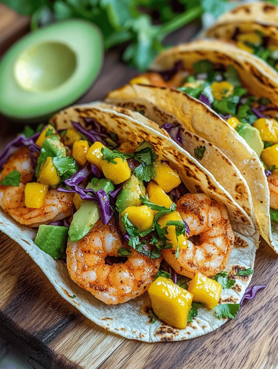 When it comes to vibrant, flavorful meals, few dishes can compete with Spicy Shrimp Tacos topped with zesty Mango Salsa. This delightful recipe combines succulent shrimp with a medley of spices, fresh vegetables, and a refreshing fruit salsa that dances on your palate. Tacos have long held a special place in culinary traditions, celebrated for their versatility, ease of preparation, and ability to cater to a wide range of tastes and occasions. Whether you're planning a casual weeknight dinner or a festive gathering with friends and family, these spicy shrimp tacos are sure to impress.