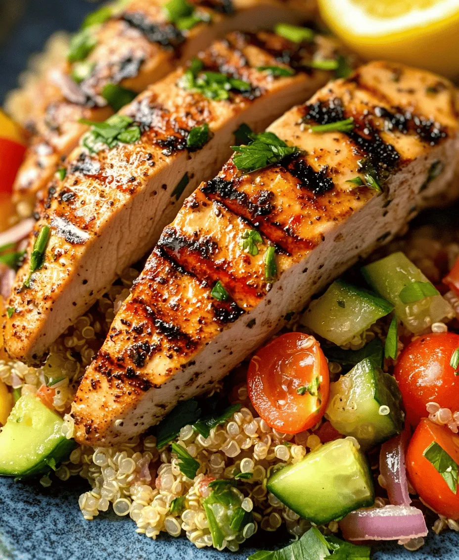 As the sun shines brightly and the days grow longer, there's no better time to indulge in vibrant, fresh flavors that celebrate the joys of summer. One dish that captures the essence of this season is the Zesty Grilled Lemon Herb Chicken with Quinoa Salad. This meal is not only a feast for the taste buds but also a celebration of nutrition, making it the perfect choice for family dinners, outdoor barbecues, or casual gatherings with friends.