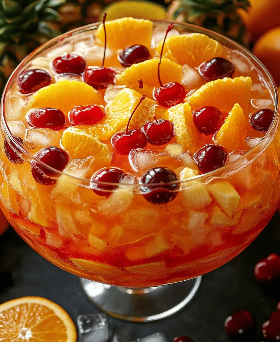 As the sun shines brightly and the days grow longer, nothing captures the essence of summer quite like a refreshing tropical drink. Tropical beverages have a unique ability to transport us to warm shores, swaying palm trees, and sandy beaches, even if we're just in our backyards. Among these delightful concoctions, Hawaiian fruit punch stands out as a vibrant and flavorful choice, perfect for any occasion. Whether it’s a summer barbecue, a birthday party, or just a relaxing afternoon by the pool, this fruit punch brings a taste of the islands straight to your glass.