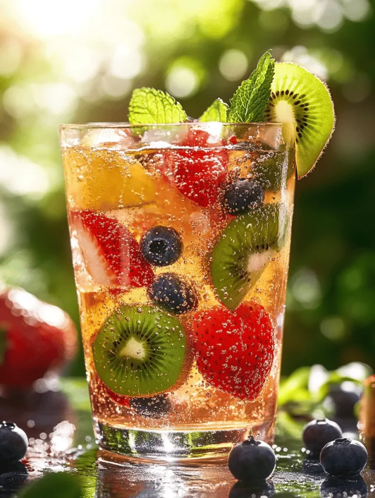 As the sun shines brighter and temperatures rise, the craving for refreshing beverages becomes hard to ignore. Whether it's a backyard barbecue, a family picnic, or simply a warm afternoon spent lounging at home, a delicious drink can elevate any occasion. Enter the Fizzy Fruity Splash: a vibrant and invigorating drink that captures the essence of summer in every sip. This delightful concoction combines sparkling water with a medley of fresh fruits, making it the ideal thirst-quencher for warm weather gatherings and family celebrations.