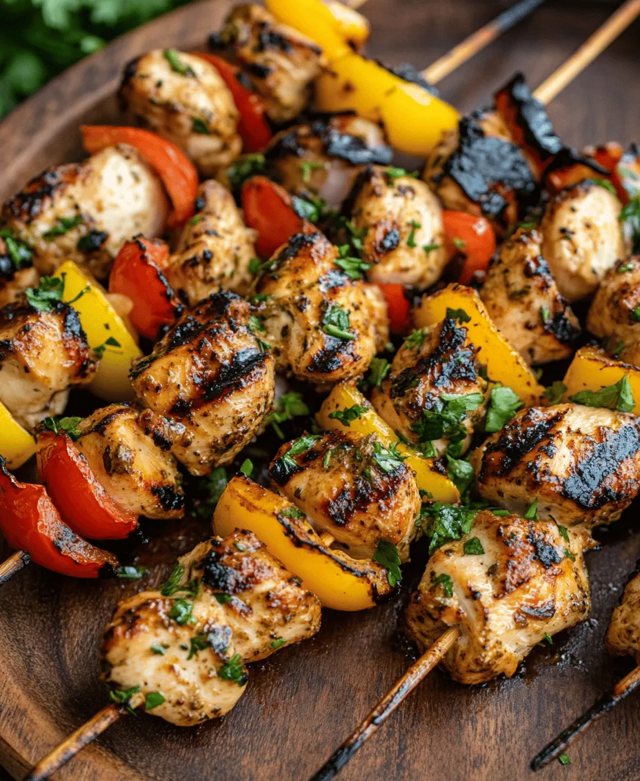 Grilled chicken skewers have taken the culinary world by storm, becoming a staple at outdoor gatherings and festive occasions. Their popularity can be attributed to several factors: