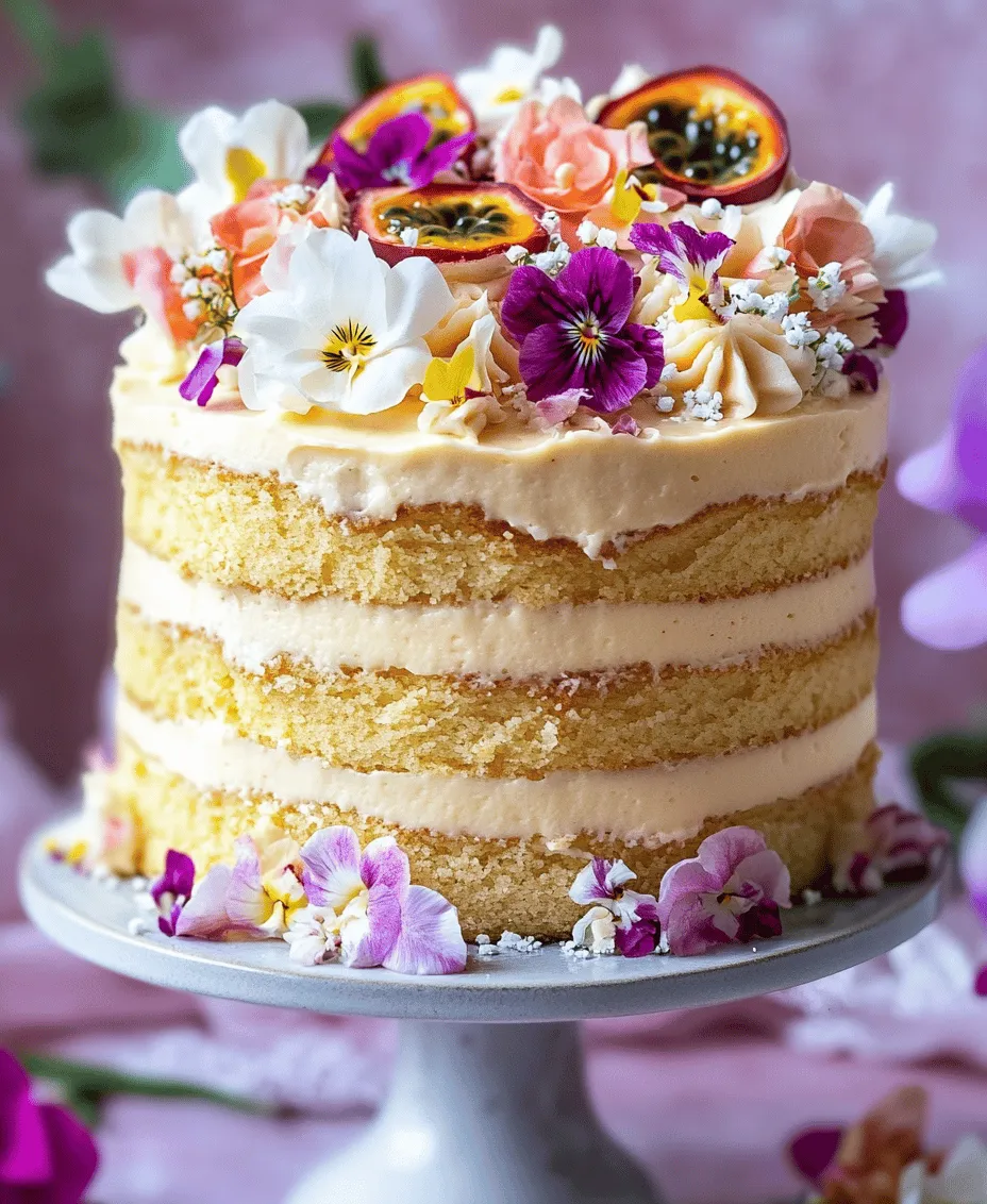 Welcome to the world of tropical indulgence with our Passionfruit Bliss Cake, a dessert that promises to transport your taste buds to sun-kissed shores. This delightful cake is a perfect harmony of sweet and tart flavors, featuring the vibrant essence of fresh passionfruit that makes each bite a refreshing experience. Whether you're hosting a casual get-together or planning a special celebration, this cake is versatile enough to fit any occasion, impressing guests with its unique flavor profile and stunning presentation.