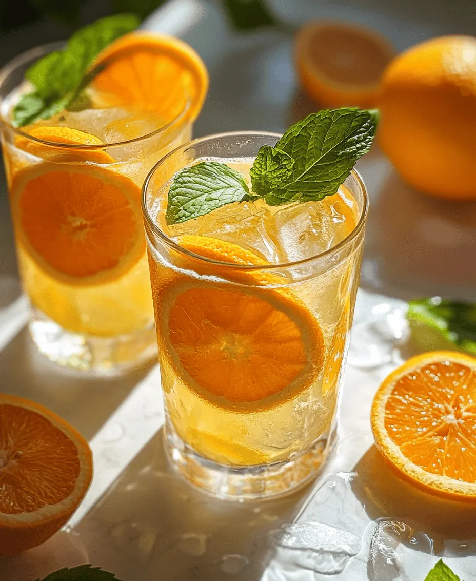In the world of beverages, refreshing drinks hold a special place. They not only quench thirst but also elevate our moods and enhance our gatherings. As the seasons change and warmer weather approaches, the desire for light, invigorating flavors becomes even more pronounced. One drink that embodies this essence is the Sparkling Citrus Breeze. This delightful concoction is not just a thirst-quencher; it is a celebration of fresh, vibrant ingredients that come together to create a symphony of flavors.