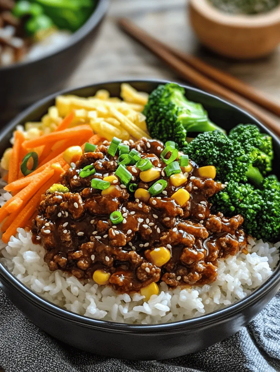 Ground beef bowls have surged in popularity due to their adaptability and ease of preparation. The concept of a bowl meal allows for a harmonious combination of protein, vegetables, grains, and sauces all in one dish. This trend resonates particularly well with those seeking convenience without sacrificing flavor or nutrition.
