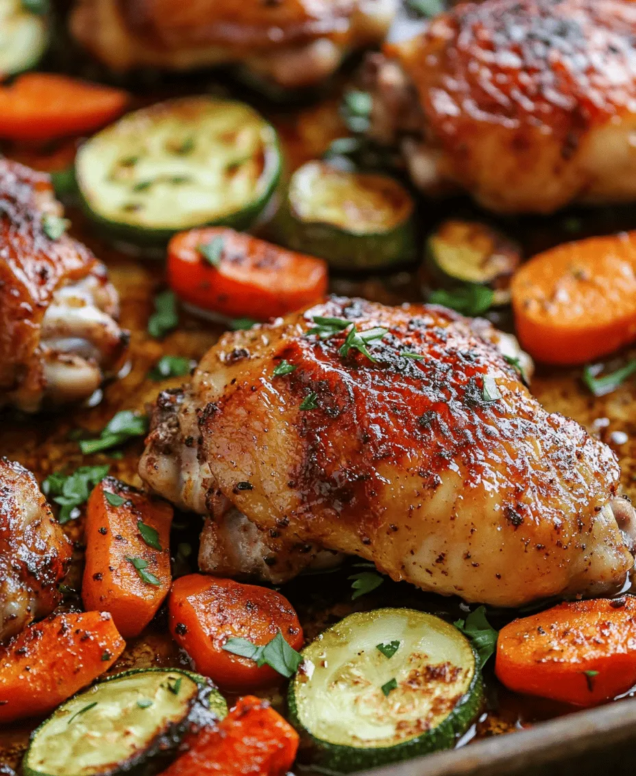 Are you ready to elevate your weeknight dinner with a dish that perfectly balances sweet, spicy, and savory flavors? Our Spicy Maple-Glazed Chicken Thighs with Roasted Vegetables is just what you need. This tantalizing recipe combines juicy, tender chicken thighs coated in a luscious maple glaze, paired with an array of vibrant roasted vegetables. Not only is this dish a feast for the senses, but it also brings a wealth of health benefits to the table, making it a fantastic choice for families looking to eat well without sacrificing flavor.