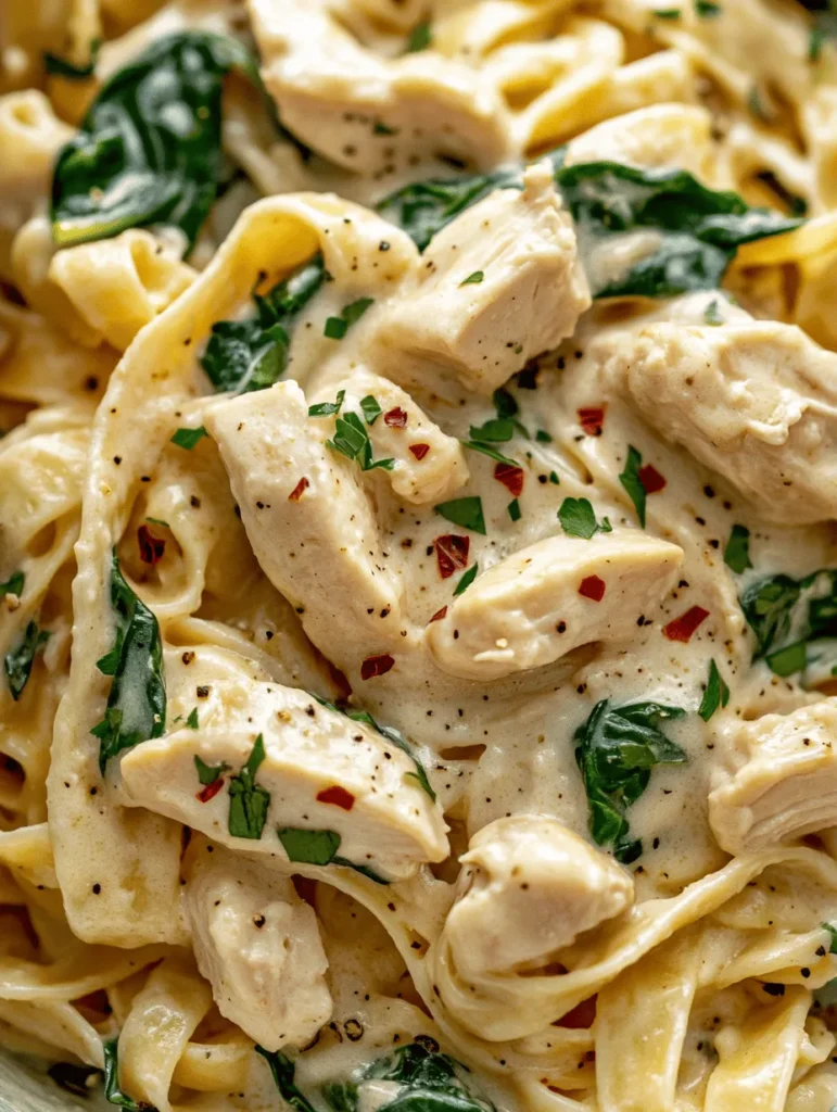 Creamy Garlic Parmesan Chicken Pasta is a dish that perfectly embodies comfort food. With its rich and velvety sauce, tender pieces of chicken, and perfectly cooked pasta, this meal is a crowd-pleaser that never fails to satisfy. Whether you're hosting a dinner party or simply looking to whip up something delicious for your family on a busy weeknight, this recipe stands out for its simplicity and incredible flavor.