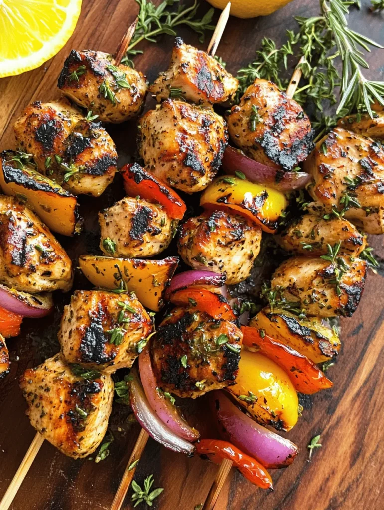 To create the perfect Grilled Citrus Herb Chicken Skewers, it’s essential to understand the role of each ingredient and the benefits they bring to the dish. Let’s dive deeper into the key components that elevate this recipe.
