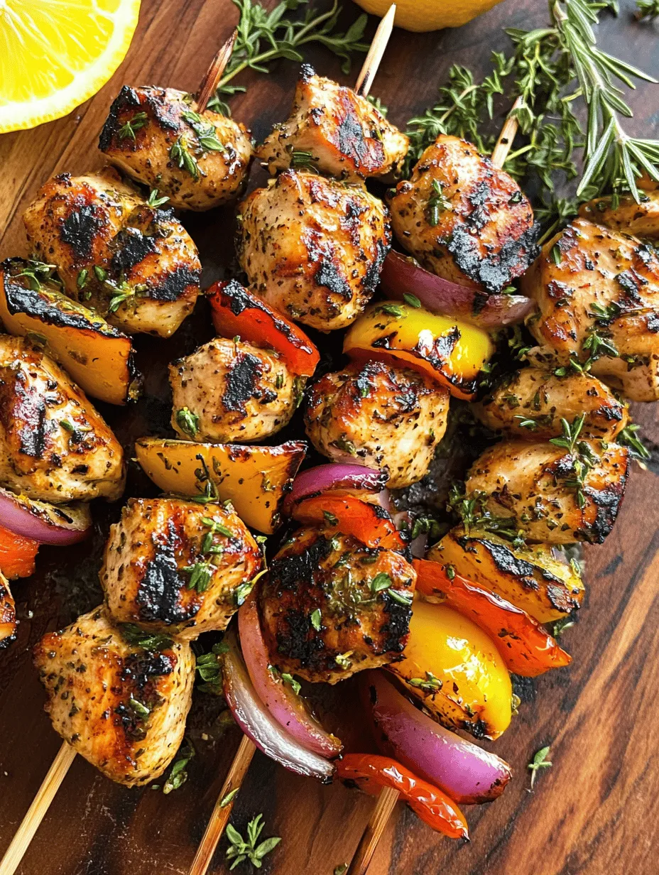 To create the perfect Grilled Citrus Herb Chicken Skewers, it’s essential to understand the role of each ingredient and the benefits they bring to the dish. Let’s dive deeper into the key components that elevate this recipe.