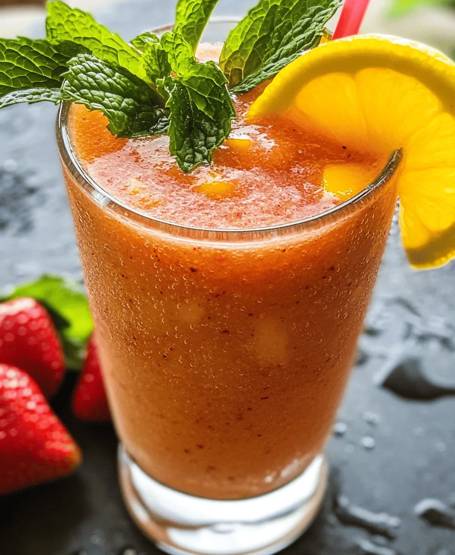 To create the perfect Strawberry Mango Lemonade Boozy Slushie, it’s essential to understand the role of each ingredient in this delightful recipe. Here’s a closer look at what you’ll need: