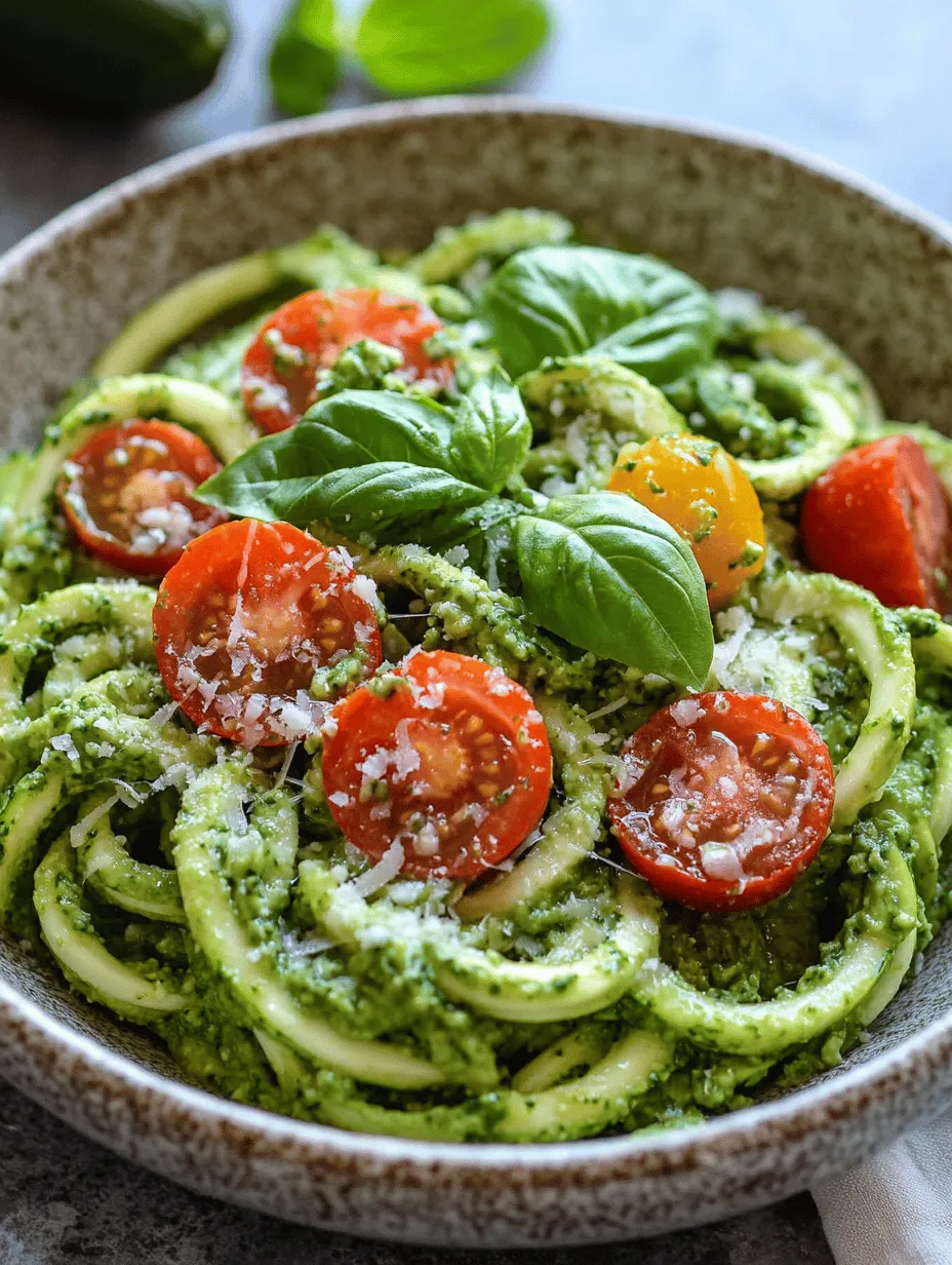 In recent years, the culinary world has witnessed a rising trend towards healthier, plant-based alternatives to traditional dishes. Among these innovations, Wholesome Zucchini Noodles with Avocado Pesto has emerged as a favorite for health-conscious food enthusiasts and home cooks alike. This vibrant dish not only tantalizes the taste buds but also highlights the versatility of vegetables, making it a perfect choice for both lunch and dinner.