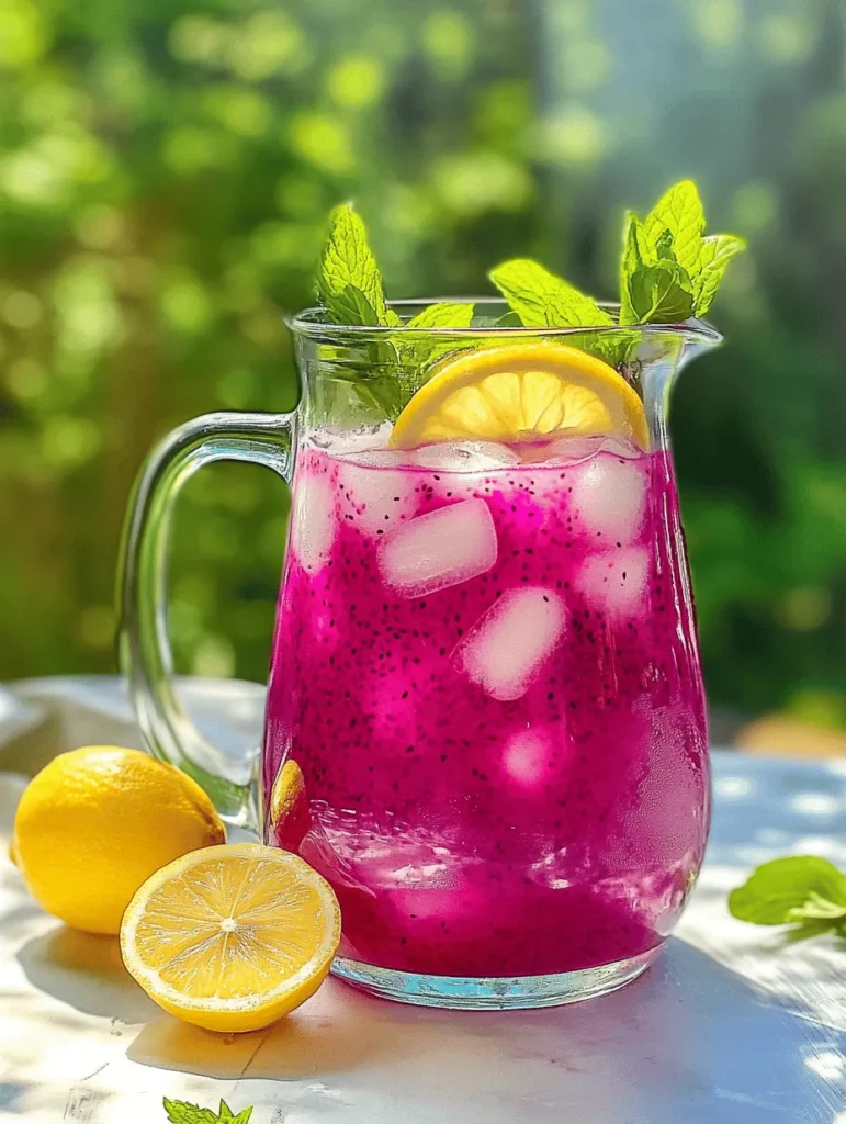 In a world where unique and refreshing beverages are increasingly sought after, the spotlight is shining on exotic fruits that elevate our drink choices. Among these, dragonfruit, also known as pitaya, has captured the hearts of many with its striking appearance and delightful flavor. With its bright pink skin and speckled flesh, dragonfruit not only makes for an eye-catching drink but also packs a nutritional punch. This article will guide you through the delightful process of making dragonfruit lemonade—a fresh, invigorating twist on the classic summer drink.