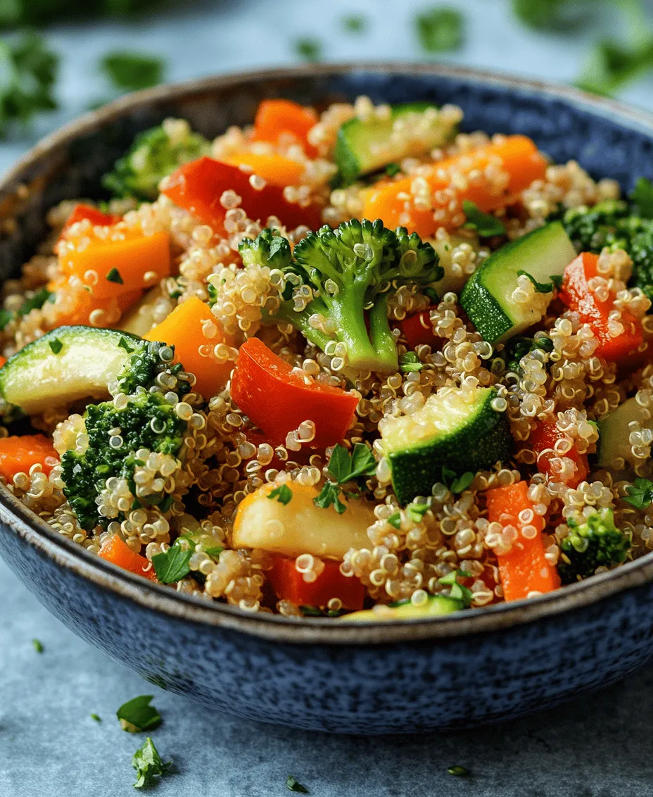Quinoa has taken the culinary world by storm, and for good reason. This ancient grain offers a plethora of health benefits that make it a staple in health-conscious kitchens.