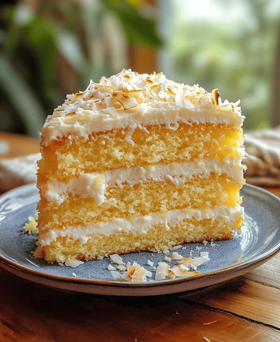 If you're looking to bring a taste of the tropics to your next gathering, look no further than the Pina Colada Layer Cake. This delightful dessert captures the essence of the classic Pina Colada cocktail, transforming it into a luxurious cake that is perfect for summer parties, birthdays, or any celebration that calls for a touch of festivity. With its luscious layers of moist cake, rich coconut frosting, and bursts of sweet pineapple, this cake is sure to impress your guests and transport their taste buds straight to a sun-soaked beach.