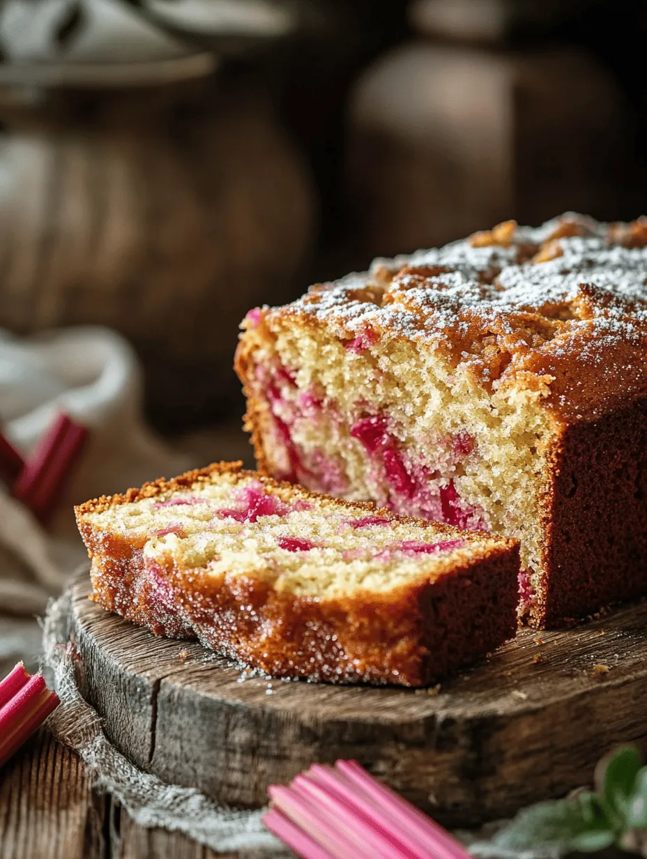 Rhubarb bread is a unique and delicious treat that captures the essence of spring with its vibrant flavor and moist texture. With its delightful combination of tart rhubarb, sweet undertones, and nutty hints, this loaf is not just a baked good; it’s a celebration of the season. The beauty of rhubarb bread lies in its ability to blend the bold tanginess of rhubarb with the comforting sweetness of traditional bread, creating a culinary experience that is both refreshing and satisfying.