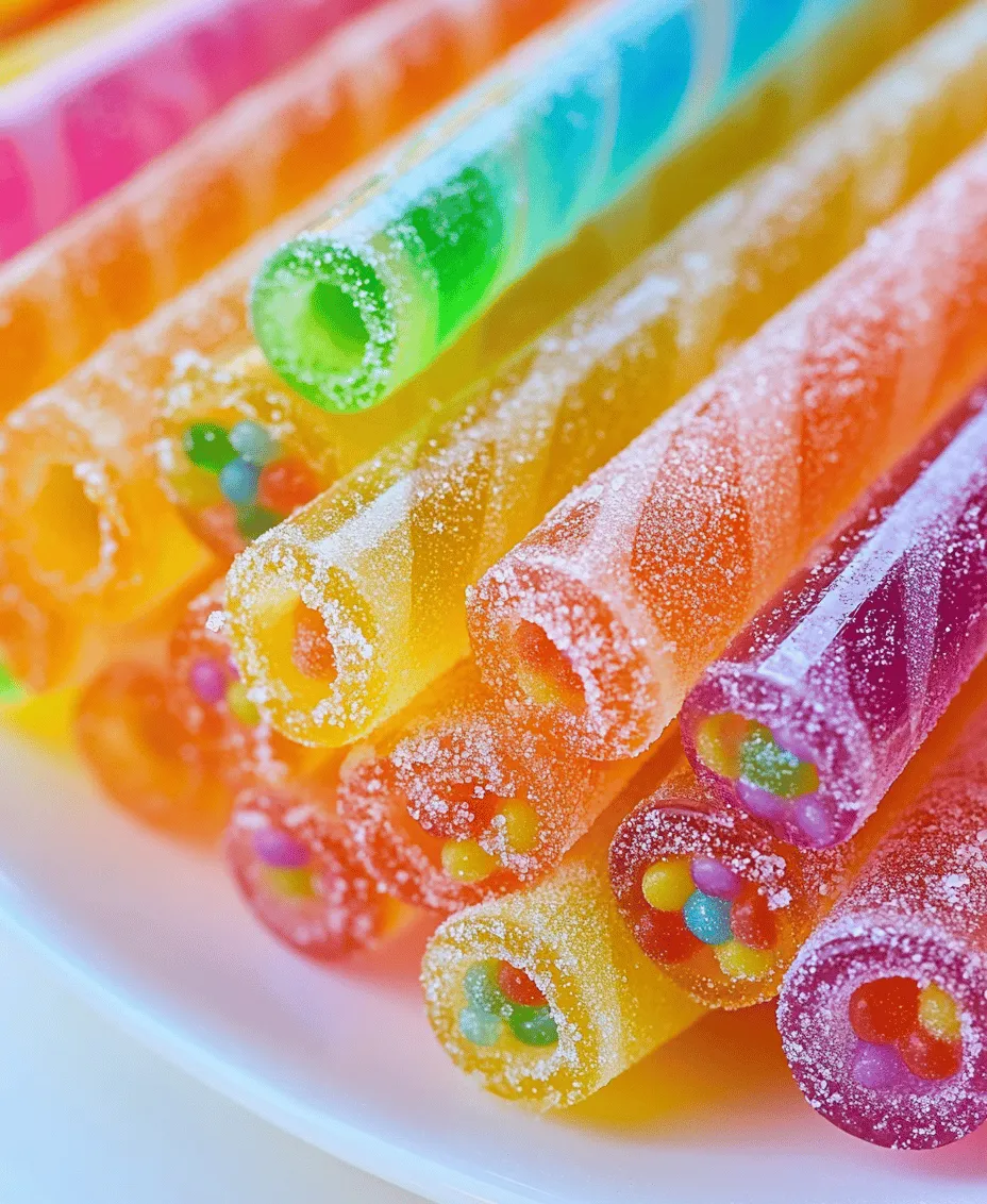 Get ready to elevate your party game with a vibrant and fun treat that’s sure to impress your guests: Sour Rainbow Punch Vodka Rollups. These colorful, chewy snacks combine the playful essence of childhood candy with the spirited kick of vodka, creating a unique twist that is perfect for adult celebrations. Their eye-catching appearance and deliciously tangy flavor make them an ideal addition to summer barbecues, birthday parties, or any festive gathering where you want to add a splash of color and fun.