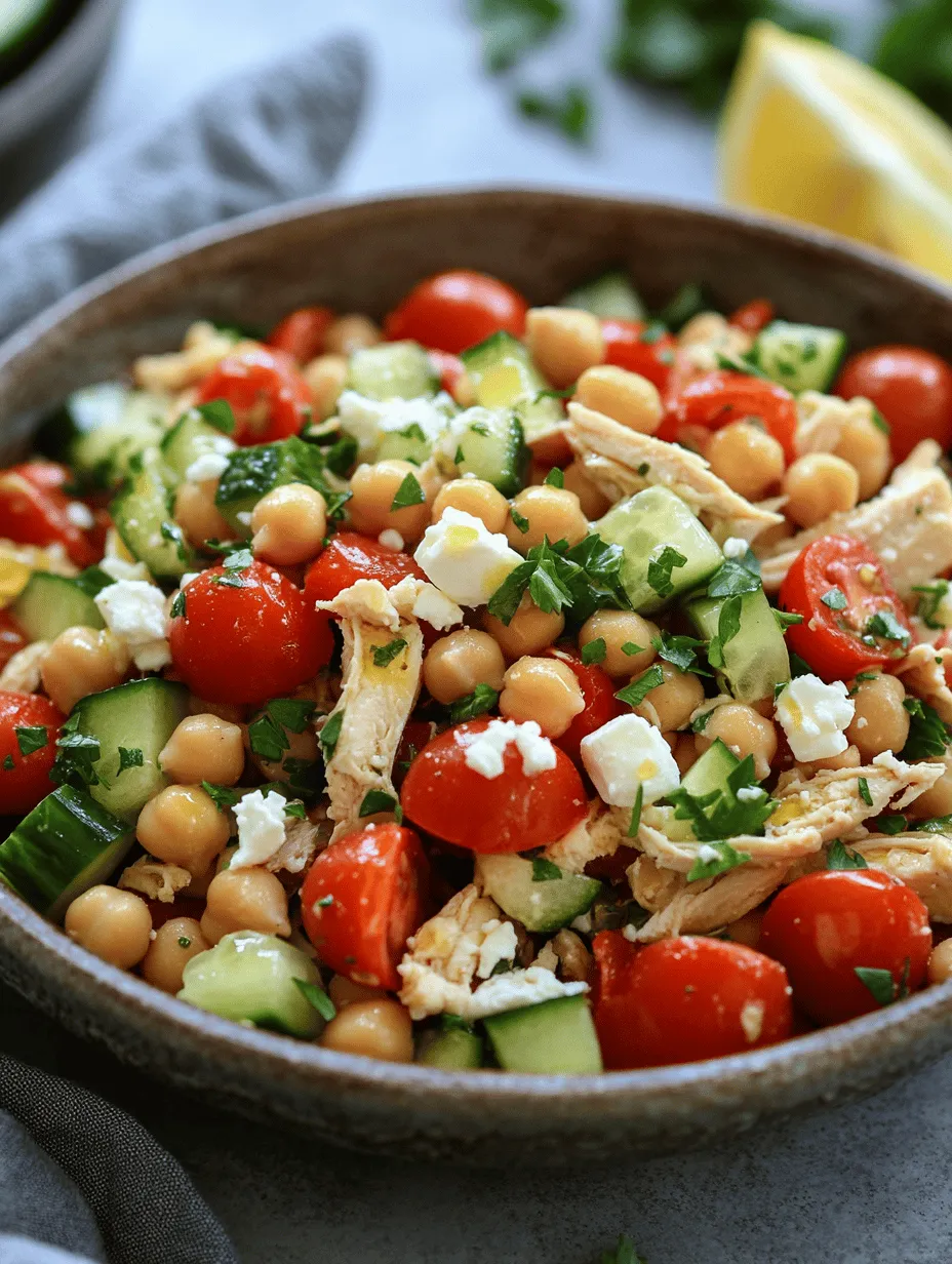 In recent years, the trend toward healthy eating has gained remarkable momentum, with salads taking center stage in the culinary world. More than just a side dish, salads have evolved into a delicious and satisfying meal option that can be tailored to suit various dietary preferences and lifestyles. Among the myriad of salad options available, the Zesty Chicken & Chickpea Salad stands out as a versatile and nutritious choice that is not only appealing to the palate but also rich in essential nutrients.