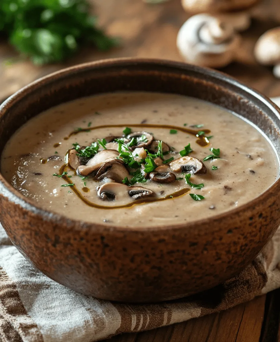 To create a truly exceptional creamy woodland mushroom soup, understanding the ingredients and their roles in the dish is essential. Let’s take a closer look at the key components that come together to create this flavorful delight.
