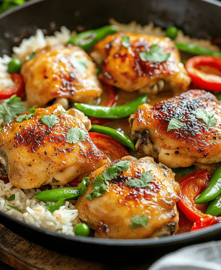 If you're on the hunt for a dish that embodies the essence of tropical flavors while being simple to prepare, look no further than One Pan Coconut Lime Chicken. This delightful meal brings together the rich, creamy texture of coconut milk and the bright, zesty notes of lime, creating a harmonious balance that complements tender chicken thighs. The beauty of this recipe lies not only in its mouthwatering taste but also in its convenience—everything cooks together in a single pan, making cleanup a breeze.