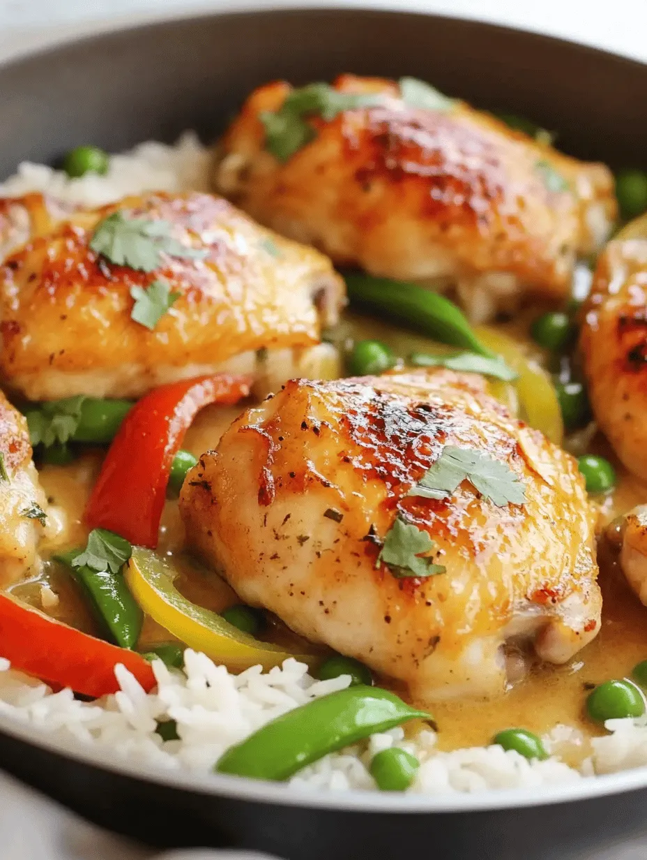 If you're on the hunt for a dish that embodies the essence of tropical flavors while being simple to prepare, look no further than One Pan Coconut Lime Chicken. This delightful meal brings together the rich, creamy texture of coconut milk and the bright, zesty notes of lime, creating a harmonious balance that complements tender chicken thighs. The beauty of this recipe lies not only in its mouthwatering taste but also in its convenience—everything cooks together in a single pan, making cleanup a breeze.